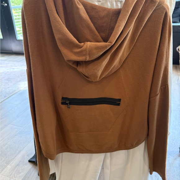 Sarah Pacini Tan Zip-Up Jacket - Picture 4 of 4